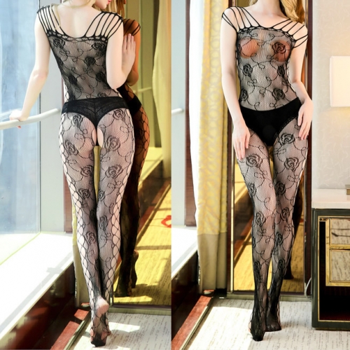 Sexy Lace Fishnet Bodystocking