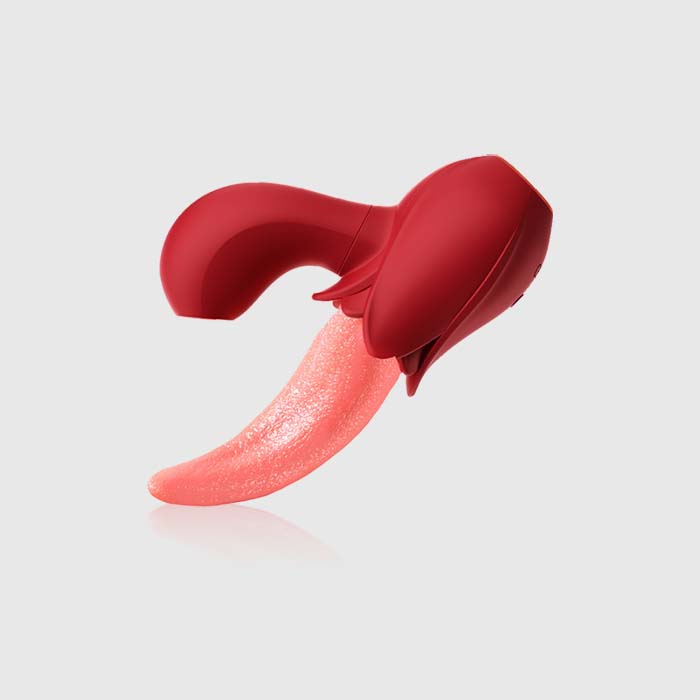 Sex Toys Sucking Rabbit Vibrator with Tongue Licking Adult Toys for Women Couples Pleasure