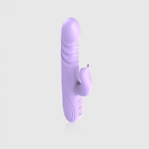 Multi Frequency Retractable Heating Gspot Rabbit Vibrator