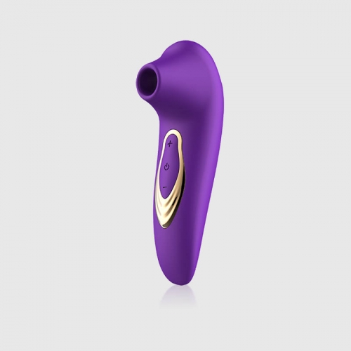 Portable Clit Sucking  Fully Waterproof Vibrator In Purple