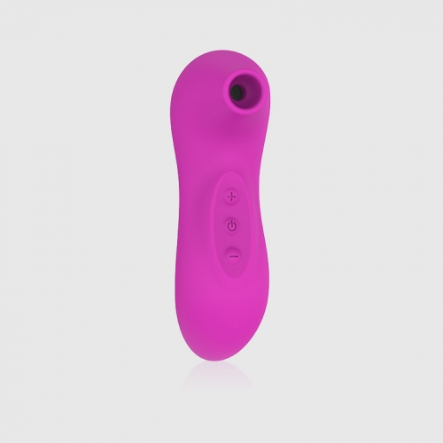 USB Rechargeable Mini Clitoral Sucking Vibrator in Rose Red