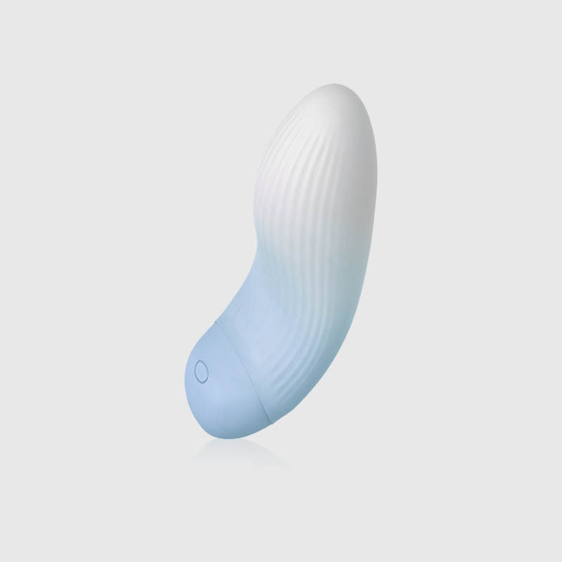 Well-designed Versatile Soft-touch Wearable Clitoral Vibe in Light Blue