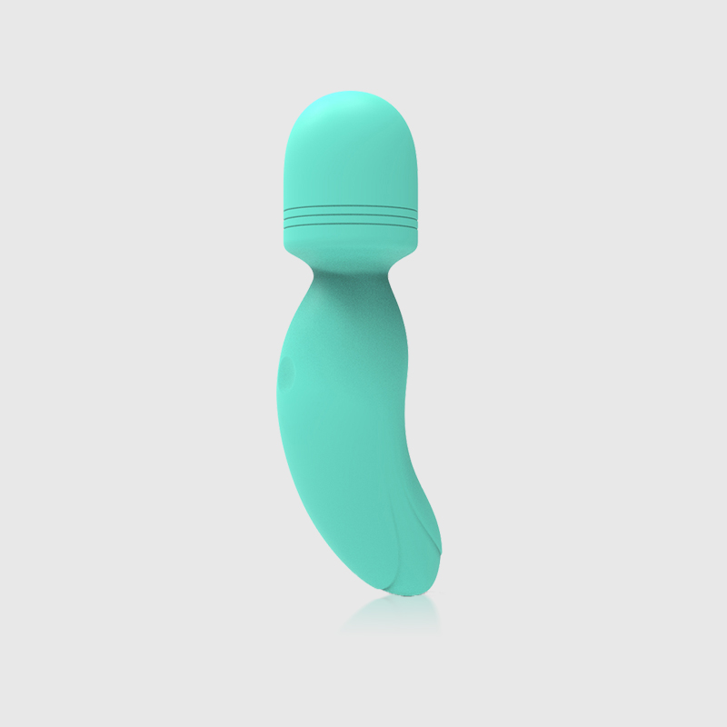 My Miracle Mini Curve Wand Massage Vibe in Light Green