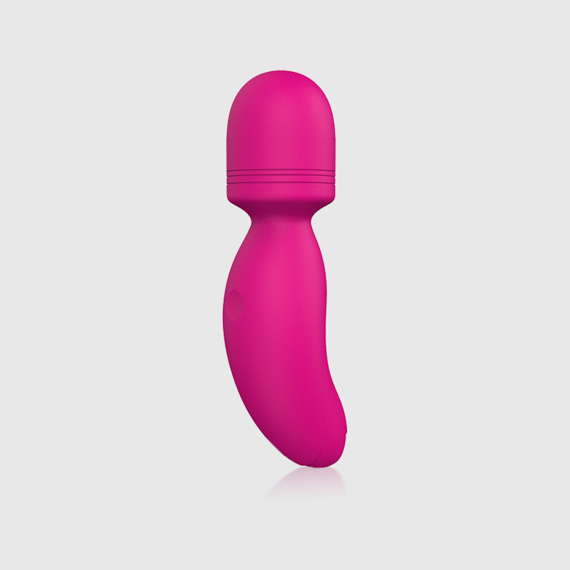 My Miracle Mini Curve Wand Massage Vibe in Rose Red