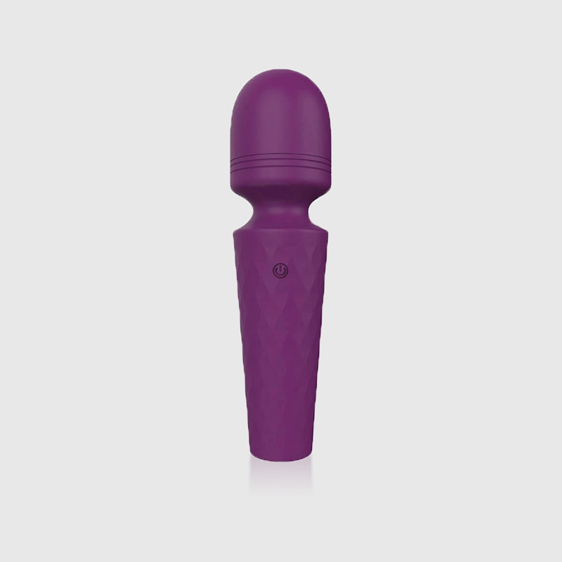 Sharon Clitoral Wand Massage Vibrator in Purple