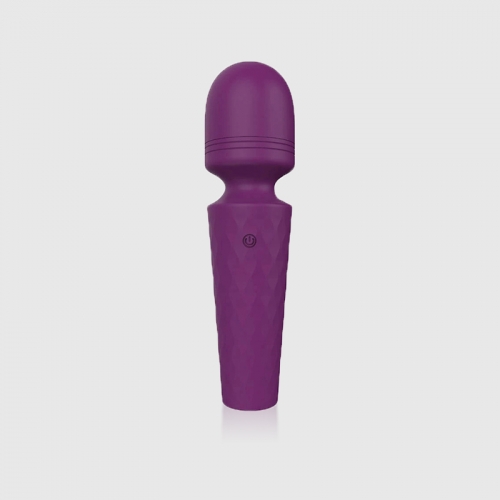 Sharon Clitoral Wand Massage Vibrator in Purple