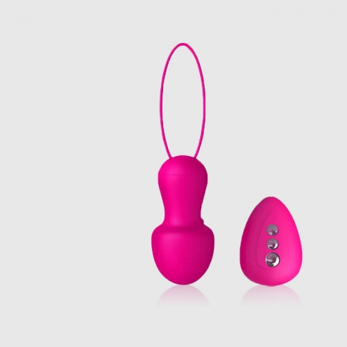 Strong Shock When Going Out Silent Silicone Remote Control Vibrator