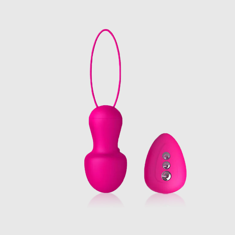 Strong Shock When Going Out Silent Silicone Remote Control Vibrator