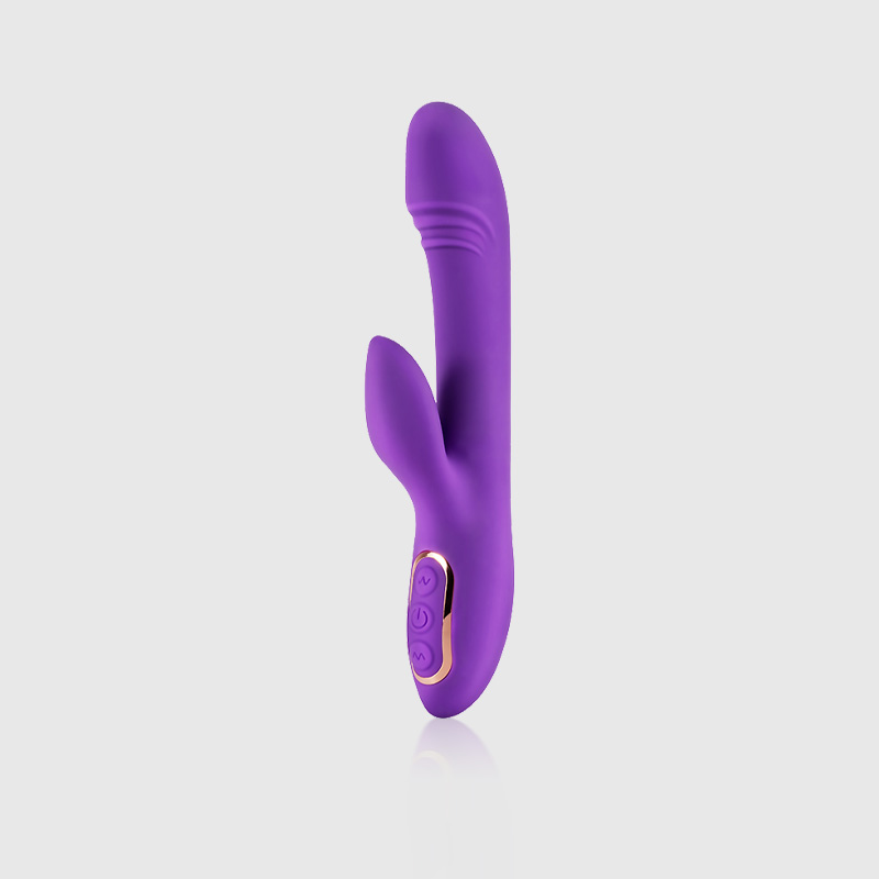 First Time Pleaser Gspot Rabbit Vibrator in Purple