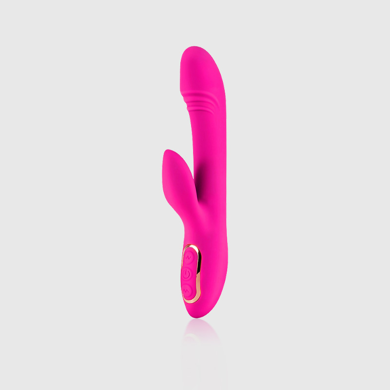 First Time Pleaser Gspot Rabbit Vibrator in Pink