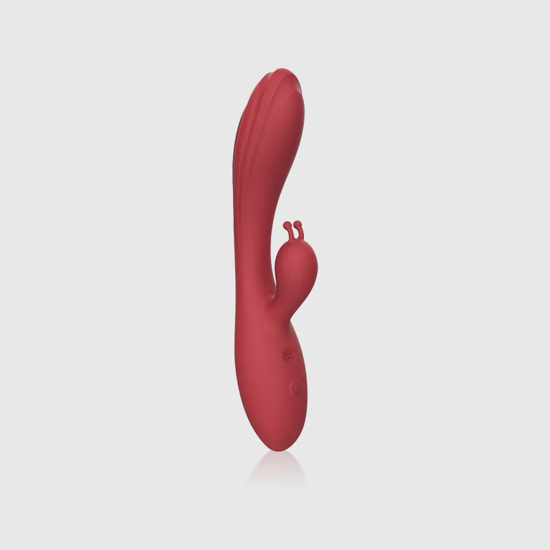 Vibration Double Headed Rabbit Vibrator Red