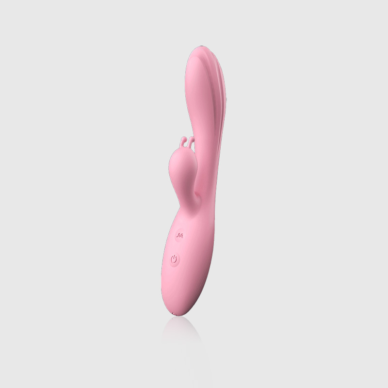 Vibration Double Headed Rabbit Vibrator Pink