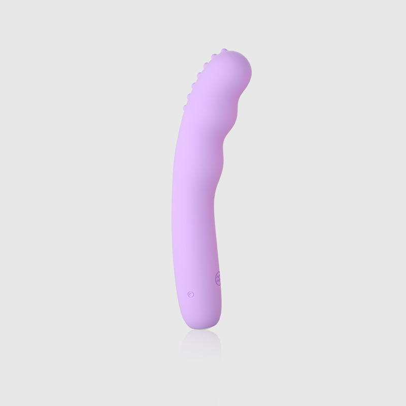 Bubble Bobble Texture Full Strong Vibration Dual Motor Masturbator Purple